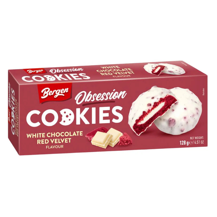 Bergen cookies red velvet 128g