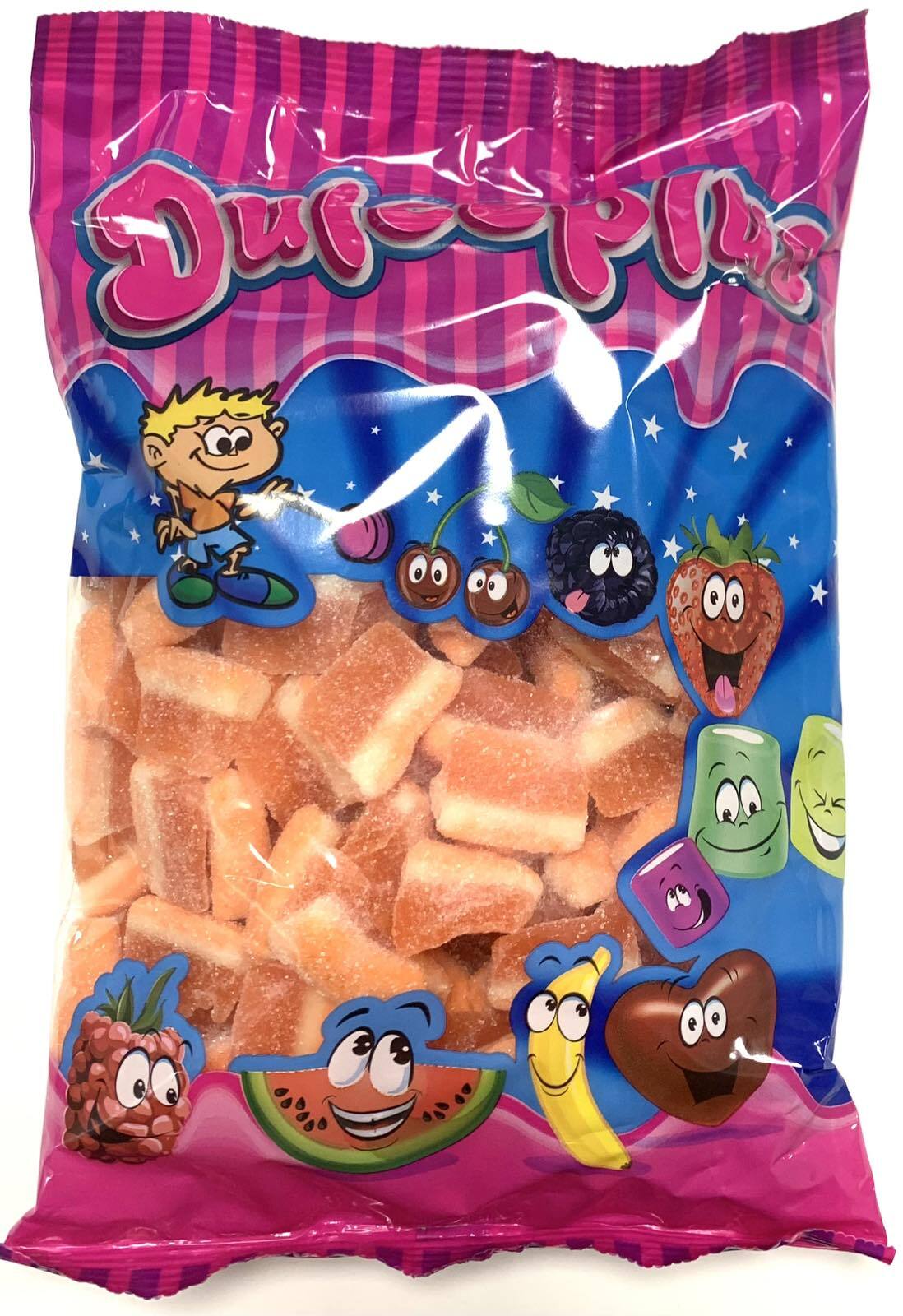 Dulceplus Sour Peach Slices 1 kg