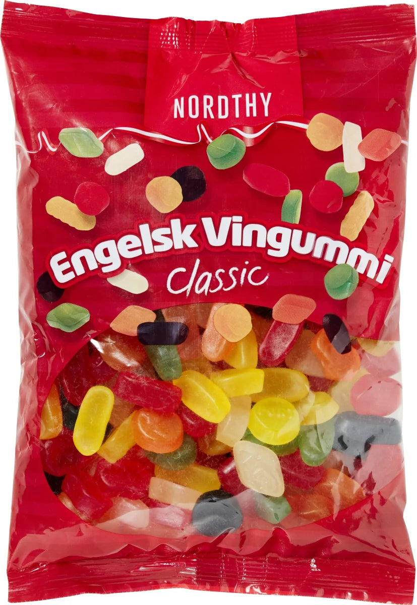 Engelsk vingummi classic 900g