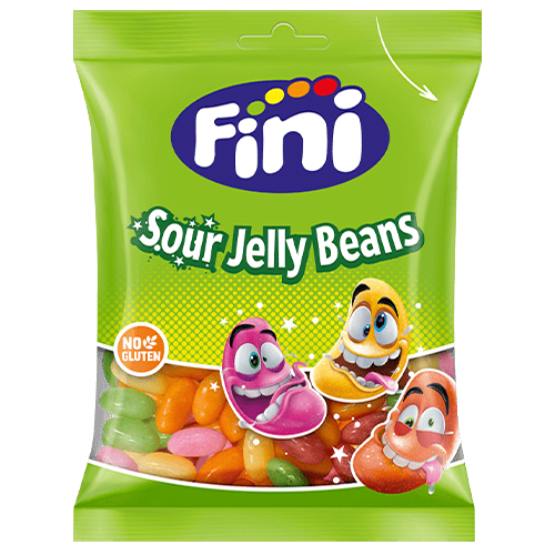 Fini Sour Jelly Breans 12x85g