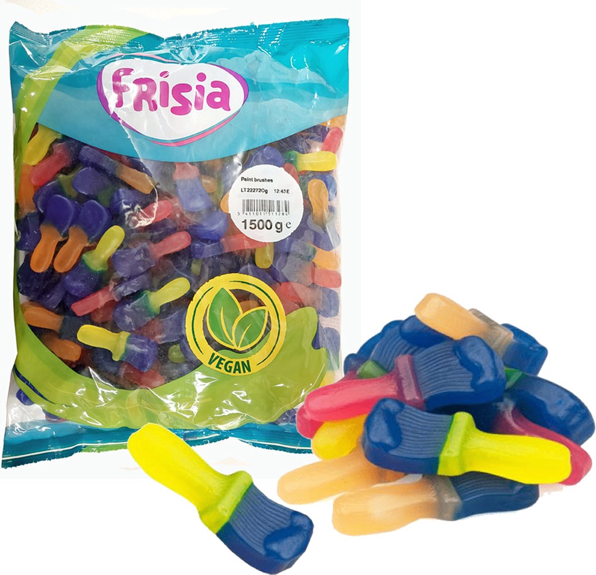 Frisia paint brushes 2X1,5kg