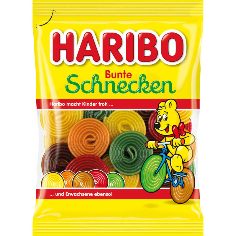 Haribo bunte schnecken 160g