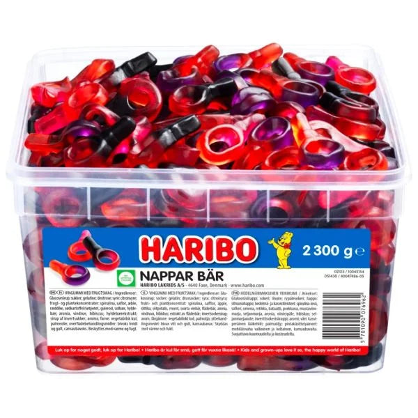 Haribo napper berry 2,3 kg