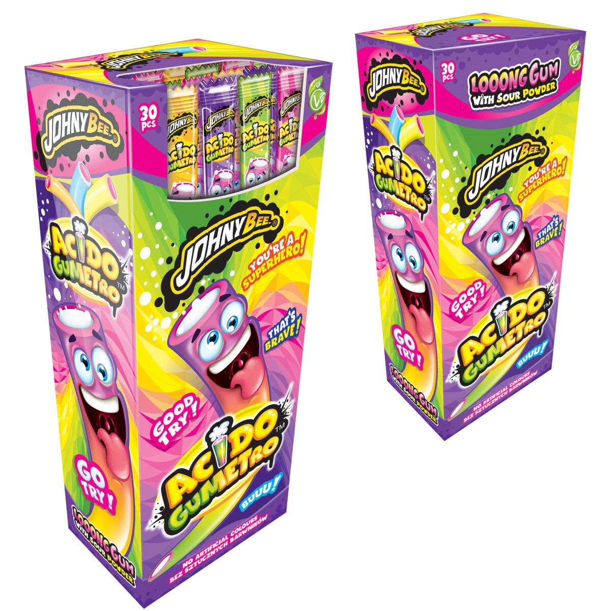 Johny Bee Acido Gum metro 30 st x 22 g