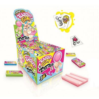 Johny bee Rabbit gum tattoo 200pcs