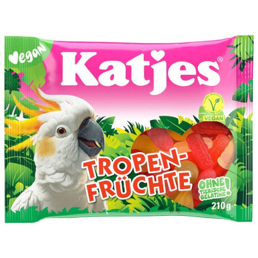 Katjes vegan Tropen fruchte 210 g