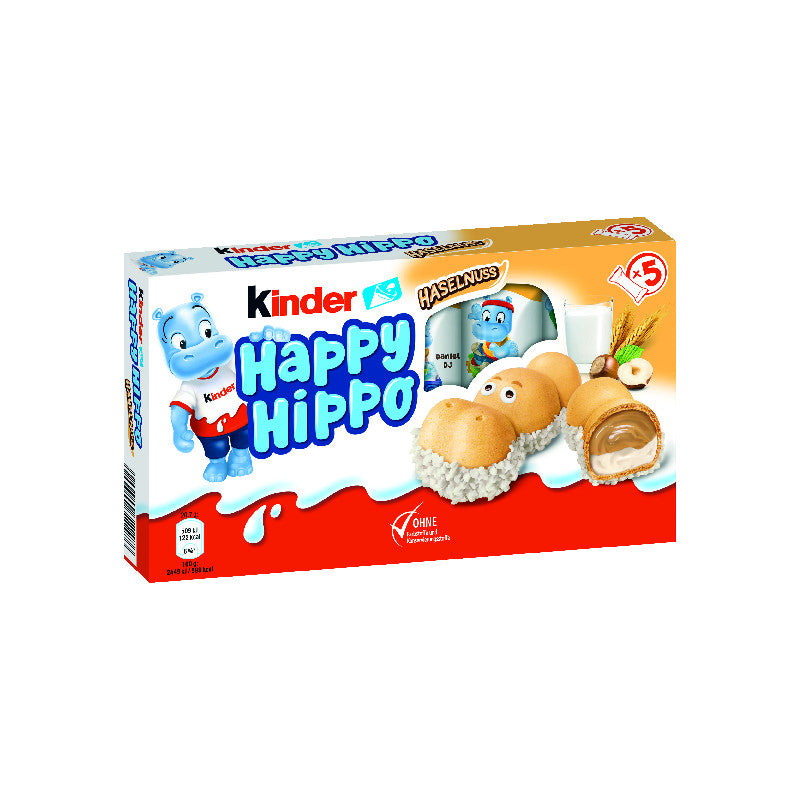 Kinder happy hippo haselnuss 10X103g
