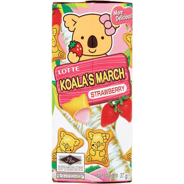 Lotte Kolas March strawberry  37 g x 6 stk