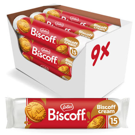 Lotus biscoff cream 9X15