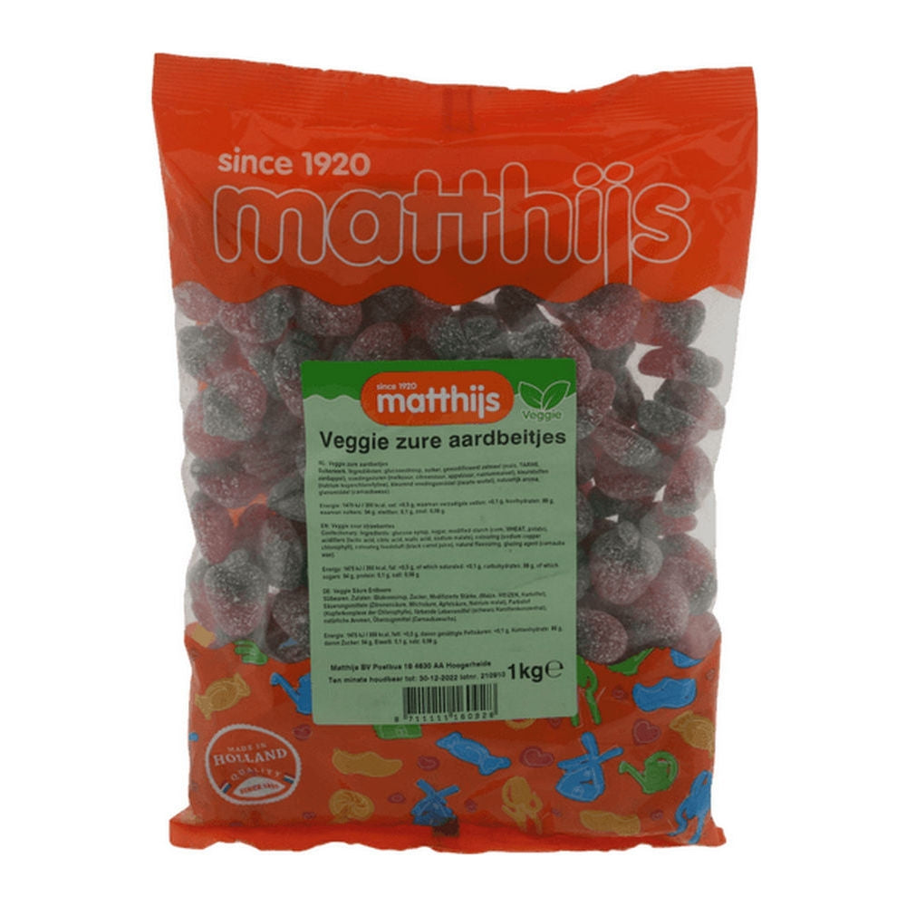 Matthijs Veggie Zura Aarbeities 1 kg