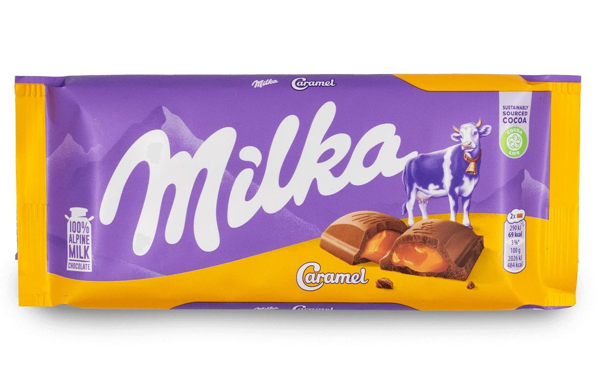 Milka caramel 100g