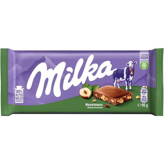 Milka hazelnut 90g