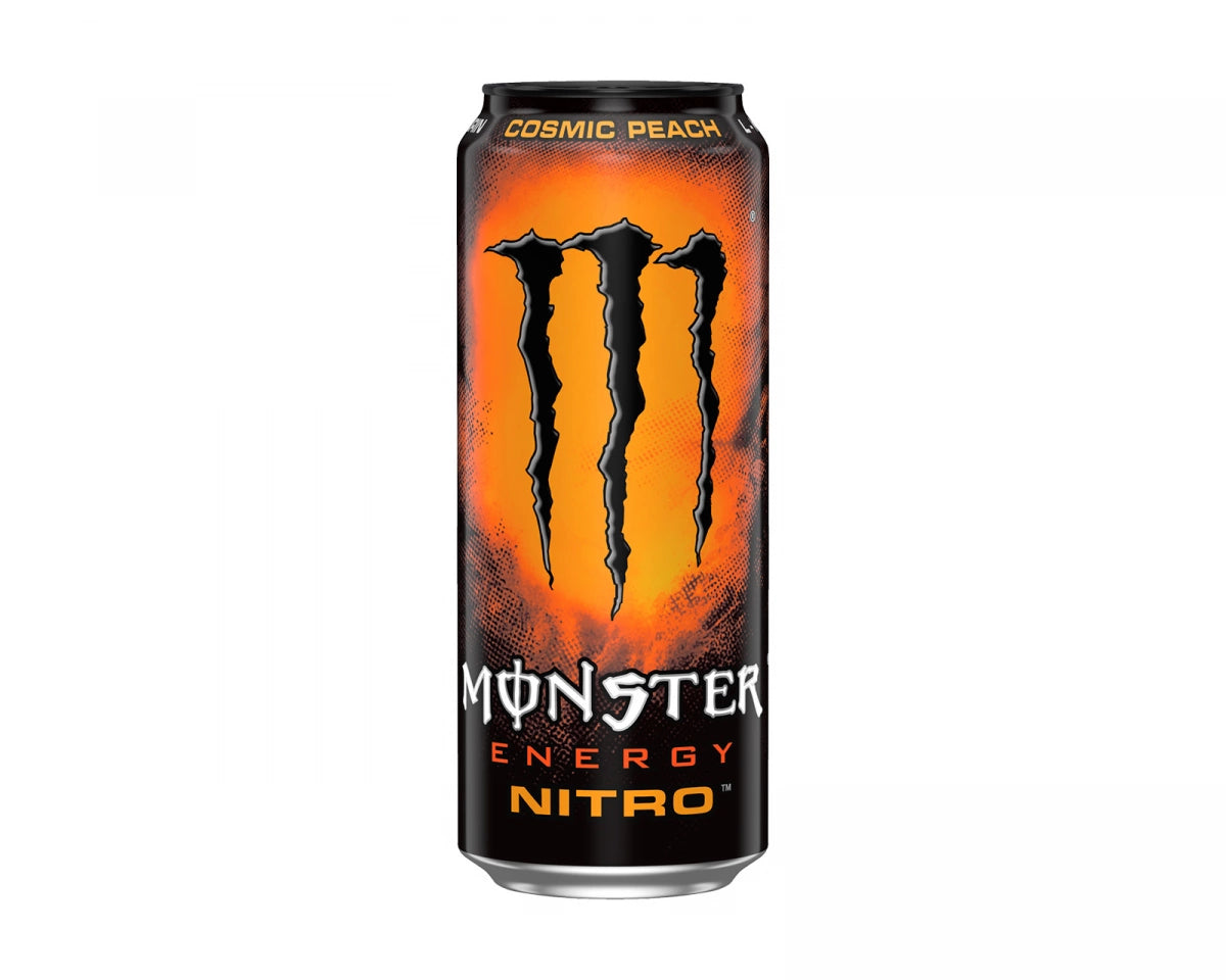 Monster nitro Peach 12 stk x 500 ml