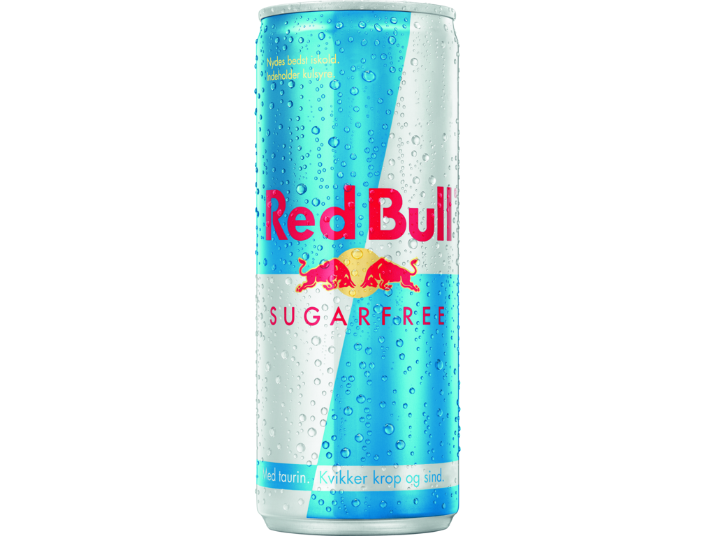 Red Bull Suger fri 24 stk 250 ml inkl pant