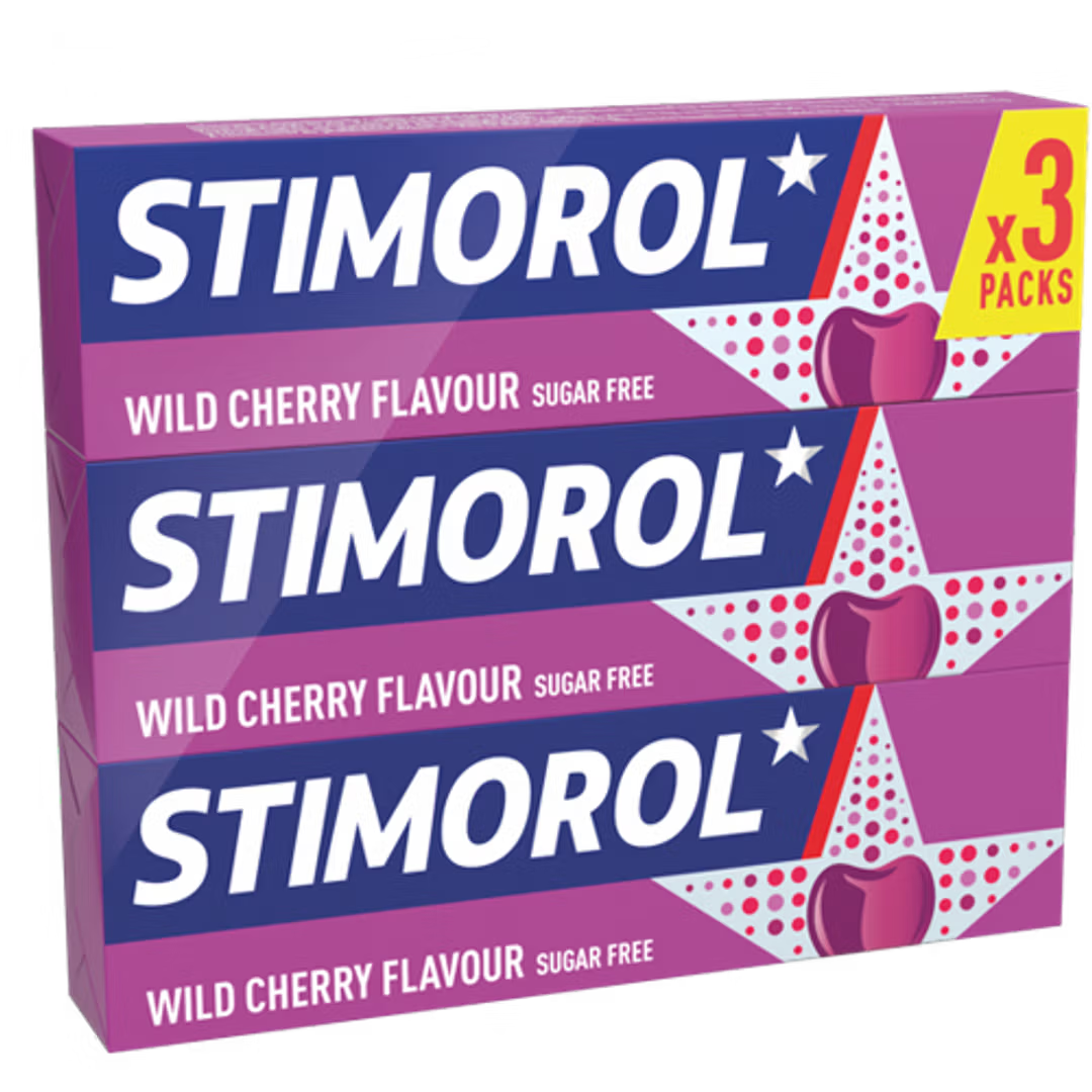 Stimorol wild cherry flavour 36X14g