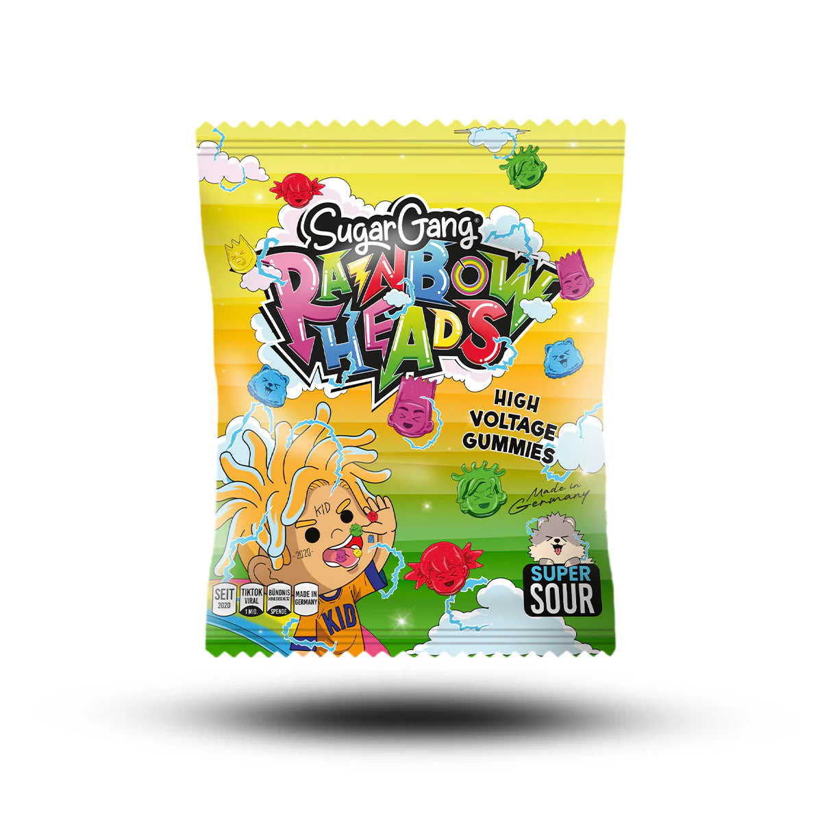 Sugar Gang Rainbow Heads Sour