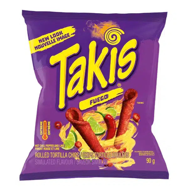 Takis Fuego 90 g x 18 stk