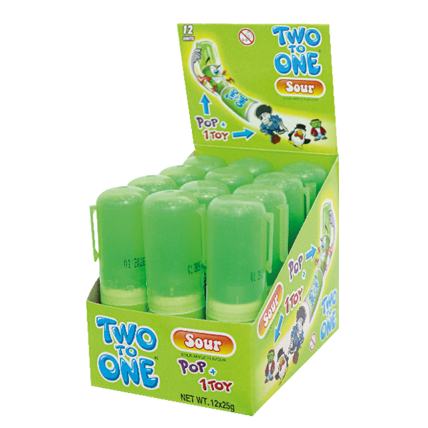 Two to one sour 12X25g